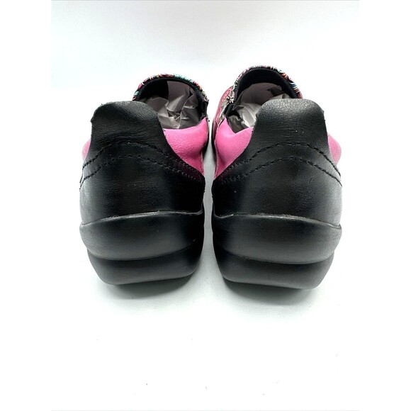 Klogs Ashbury Zen Tangle Slip On Clogs Pink/ Black Size 6.5M - Picture 5 of 9